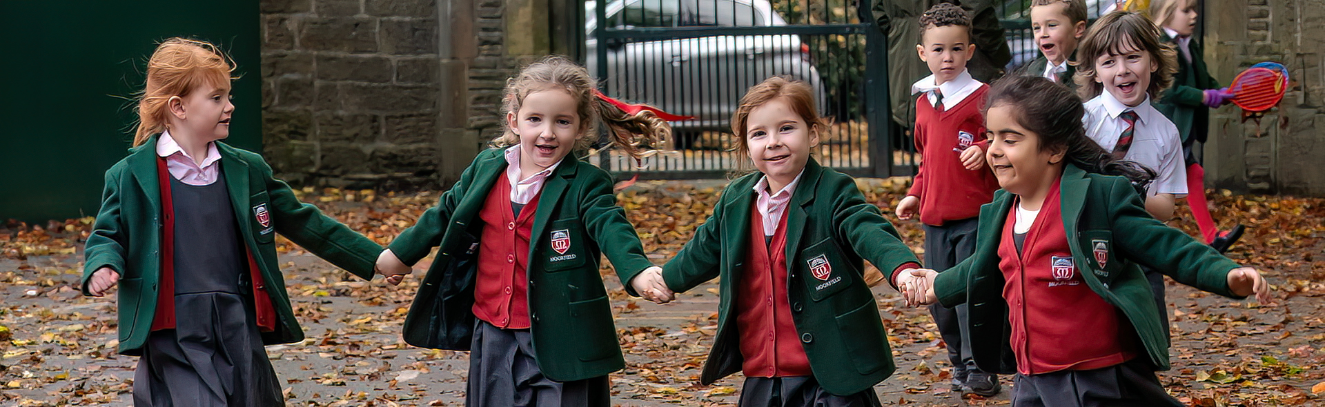 Banner girls playground
