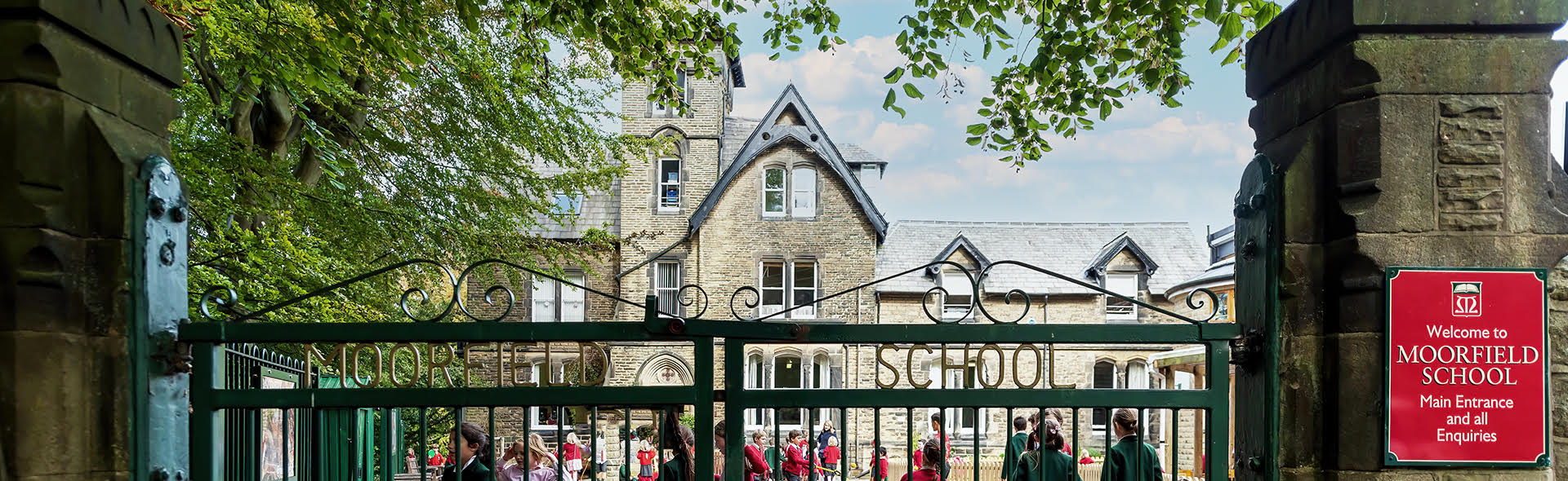 Moorfield School-Moorfiel School-Front of School