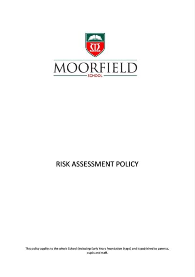 Risk Assessment Policy 2026