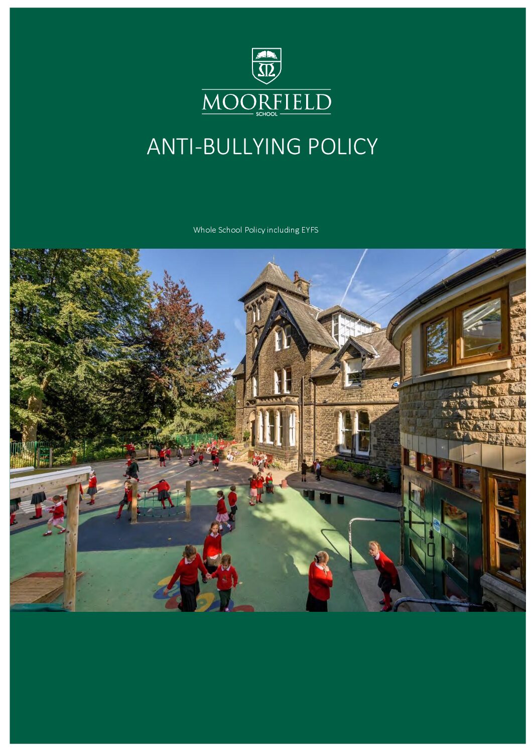 Anti-bullying Policy 2026