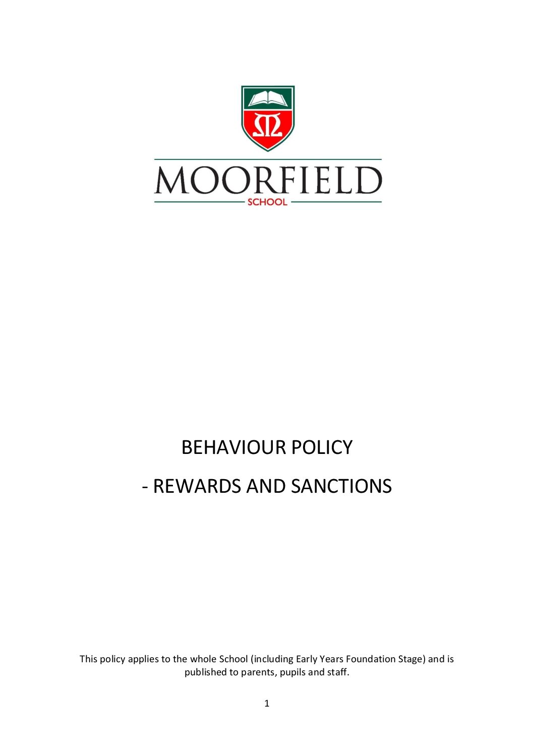Behaviour Policy 2026